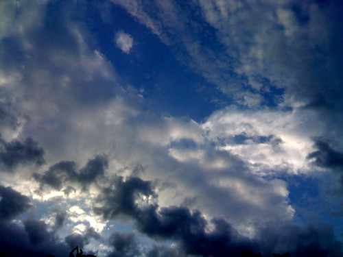 Nuvole bianche e nuvole nere by Maver, Nuvole sopra la provincia di Parma sunset sky cloud clouds tramonto nuvole cielo