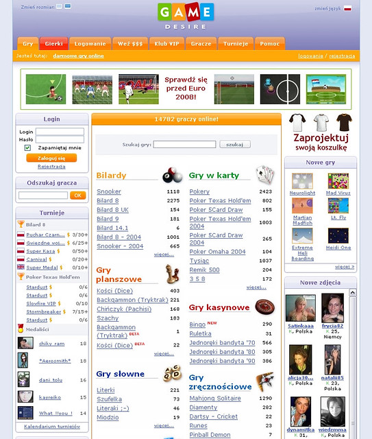 GameDesire - Darmowe Gry Online - snooker, bilard, tysiac,…