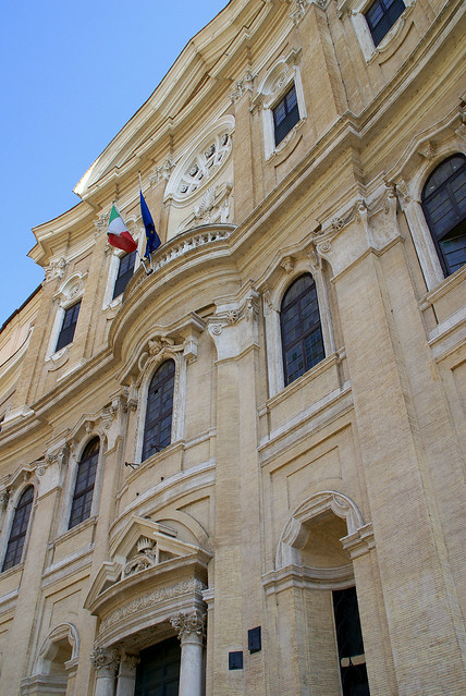 Rom, Piazza della Chiesa Nuova, Oratorio dei Filippini (Oratory of St. Philip Neri)