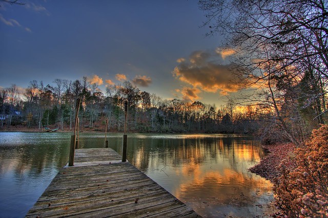 Weddington Pond Sunset