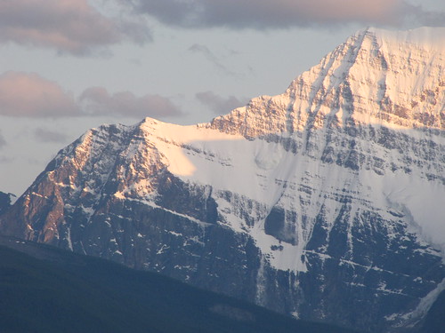 Jasper National Park by Redbeard Math Pirate, Mt. Edith Cavellsunset mountain canada mountains nationalpark jasper jaspernationalpark mtedithcavel