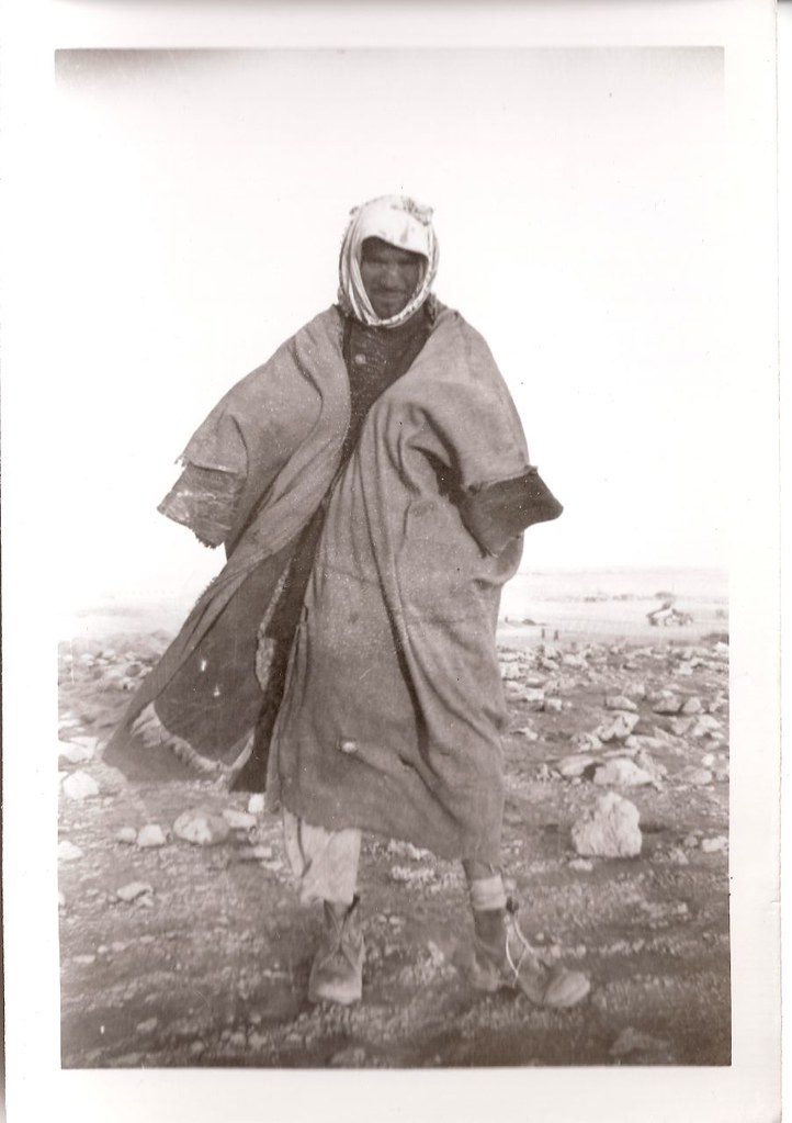 Kuwait...Bechtel construction employee in Kuwait; about 1950.   الكويت... بكتل البناء موظف في الكويت ؛ عن عام 1950.