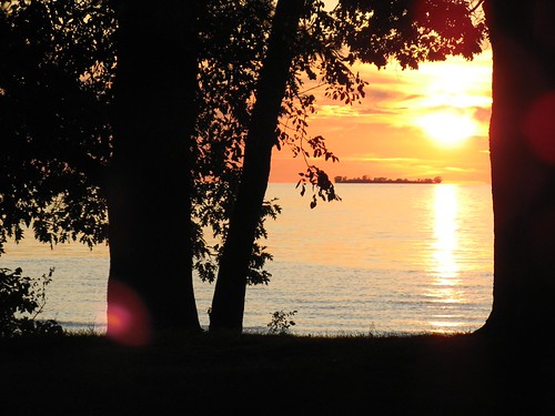 Sunset by rlsycle, Westcott Beach State Parksunset canada greatlakes motorcycle lakeontario