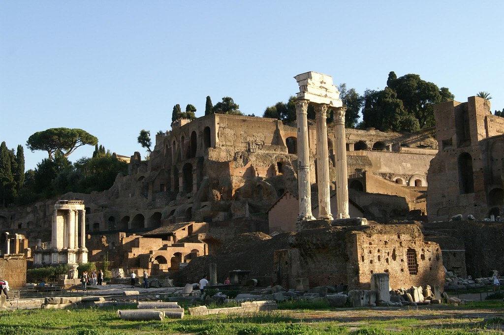 Temple of Castor and Pollux in the Roman Forum (Courtesy of Creative Commons)
