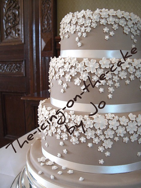 Sarah & Anthony's Wedding Cake ~again~ (please see text)
