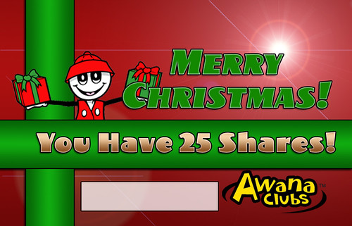 Sparks Awana Gift Card - 25 Shares | This is a mock up of a … | Flickr