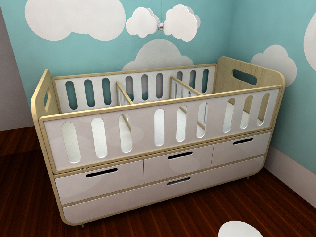 Santuario usted está Microordenador nursery room | cuna para trillizos + cama auxiliar | Juan David Cadena  ValldeRuten | Flickr