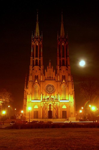 church & the moon by green_lover (your COMMENTS are welcome!)