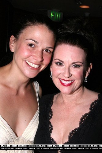 Sutton and co-star Megan Mullally | by suttonalbum