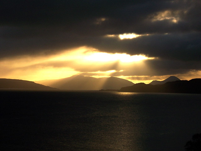 Dawn across the Sound of Mull
