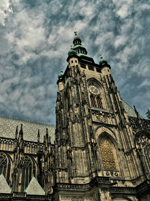 St. Vitus Cathedral. Prague.-