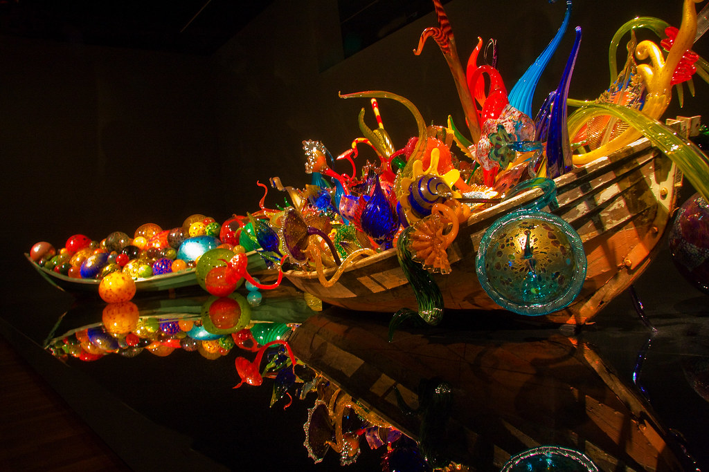 Chihuly boats by Hot Flash Photography