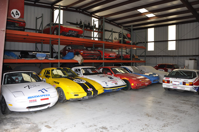 race car storage