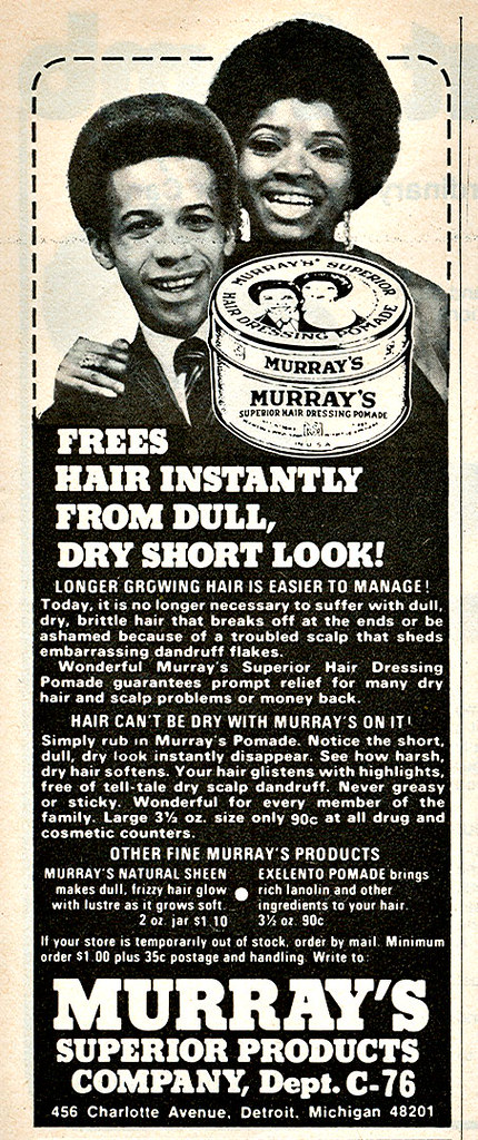 Circa 1930s Murrays Hair Dressing Pomade 