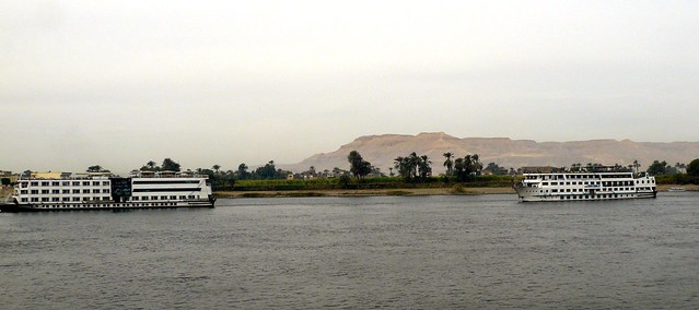 Egypte: depuis le Hapi II sur le Nil, à Louxor