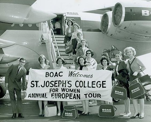 Trips Abroad (02) - SJC's first college overseas flight