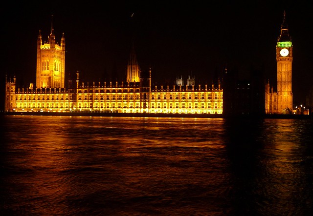 Big Ben and the Houses of Parliament by night
