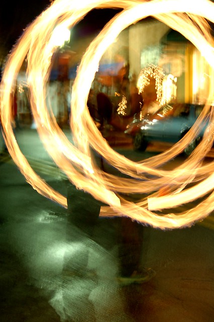 Downtown Arts District_Winston-Salem_NC_USA_First Friday Gallery Hops Fire DancersRoundRoundRound3