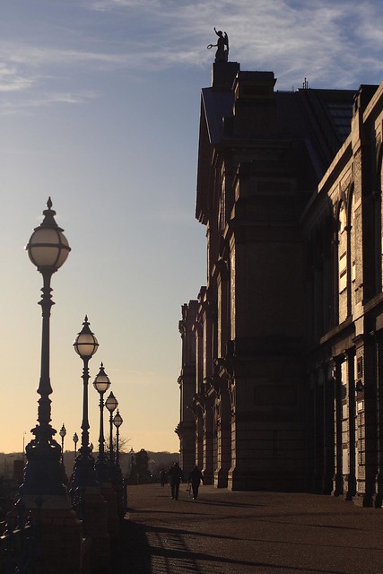 Alexandra Palace Sights on a Bright December Day