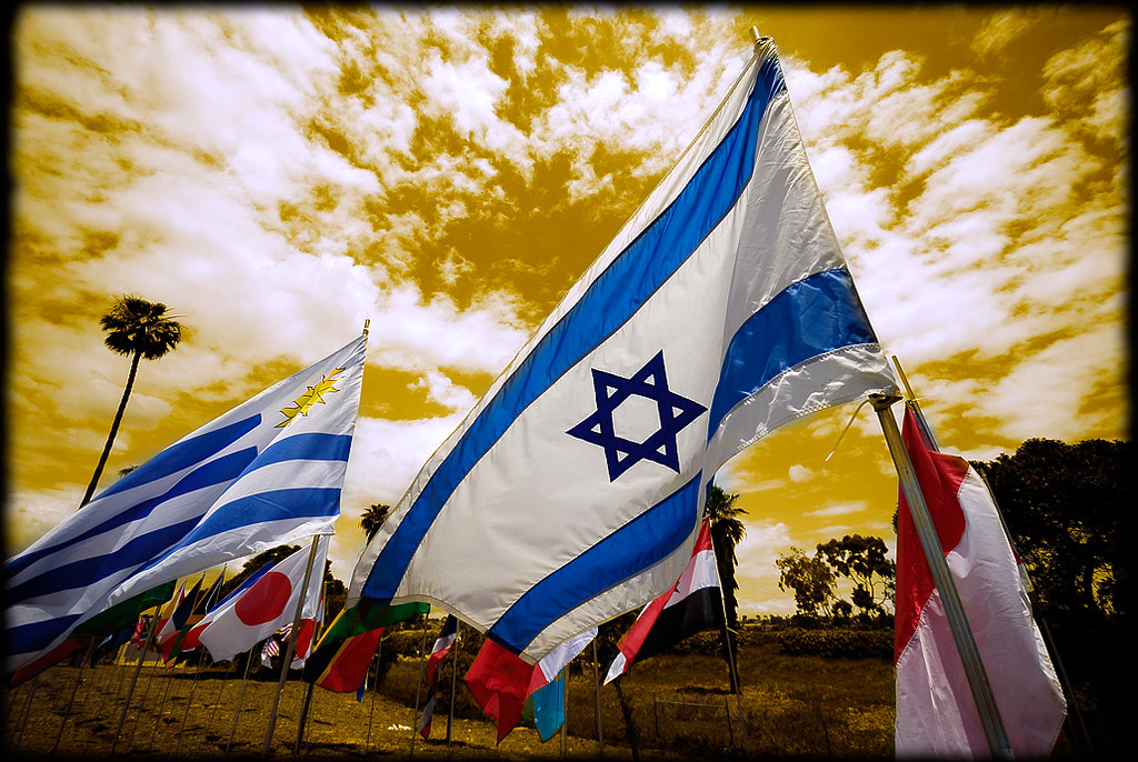Israel Flag by Rick Insane Diego...