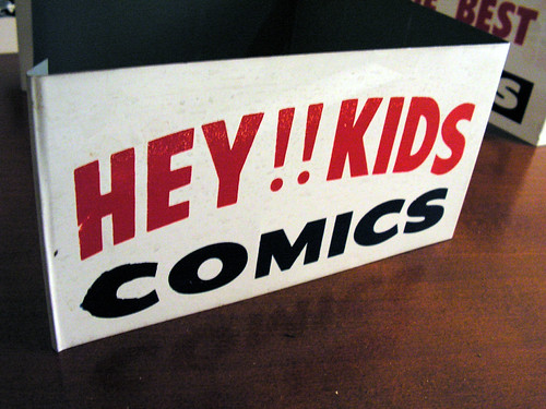 Old-School Comics Spinner Rack Top | Hey!!Kids Comics I will… | Flickr