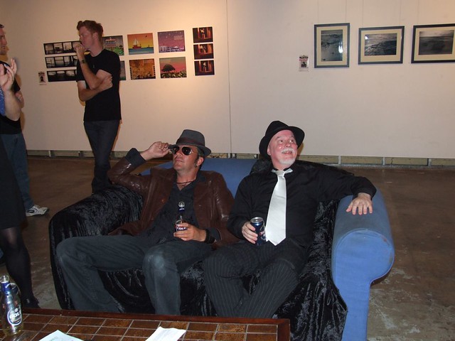 Harry (+H), Tuck and Peter at Project Artspace