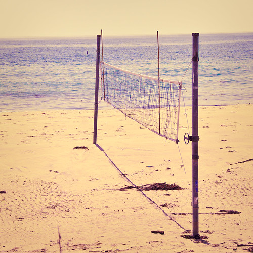 No one wanna play beach volleyball? by manganite