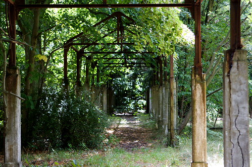Garden Passage by maha-online, seen at Beelitz-Heilstätten, near Berlinruins beelitzheilstätten beelitz