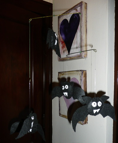 vampire bat mobile | by Poorlulu's Stabby Critters