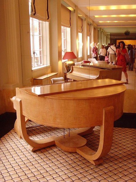 The Lansdowne Club Piano 1930s London Art Deco Interior