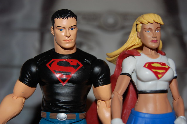 Superboy and supergirl