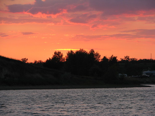 sunset34 by thattalldude, Sunset.sunset church picnic saturday northdakota nd 2008 june28 laketschida