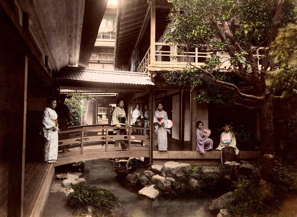 お茶屋 THE INNER SANCTUM OF A JAPANESE TEA HOUSE -- An OCHAYA of Old Japan