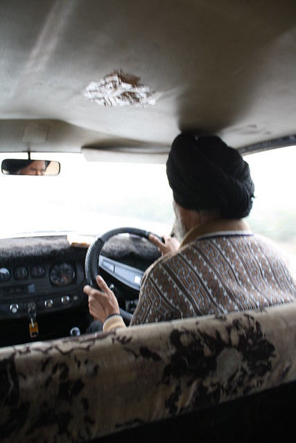 Our driver to Khana