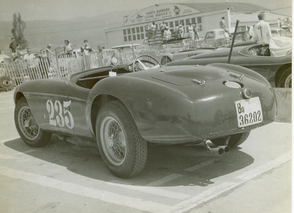 Santa Barbara road race c 1955