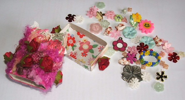 FLOWERS - ALTERED MATCHBOX AND CONTENTS - READY TO GO | Flickr