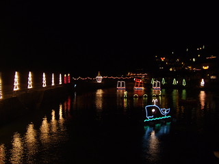 Christmas lights at Mousehole | by Beth M527