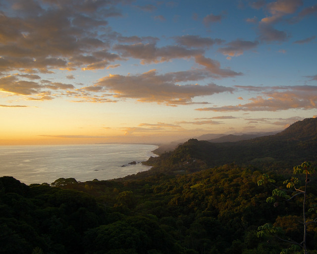 Sunset over Dominical, Costa Rica