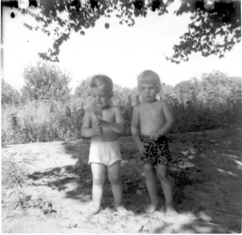 Gayle Teague on left about 2 Years Old | Gayle Teague | Flickr
