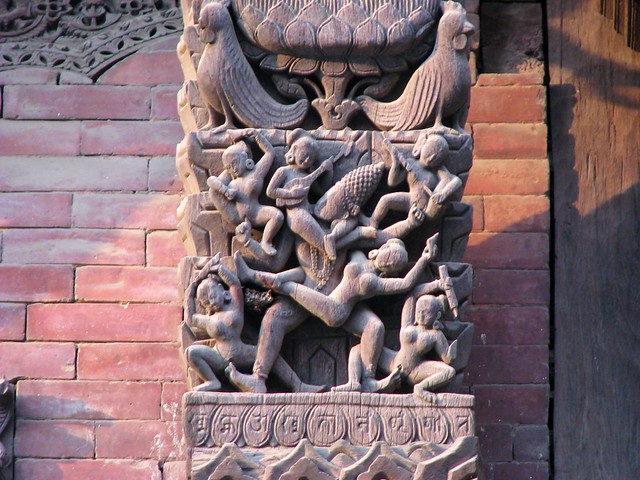 Erotic Carving On Temple