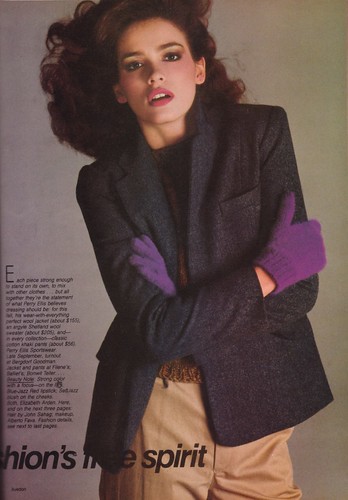 Vogue August 1980 4 | Gia for Perry Ellis Photo: RIchard Ave… | Flickr