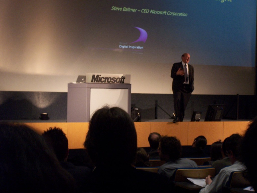 Microsoft Keynote in Louvain on Flickr