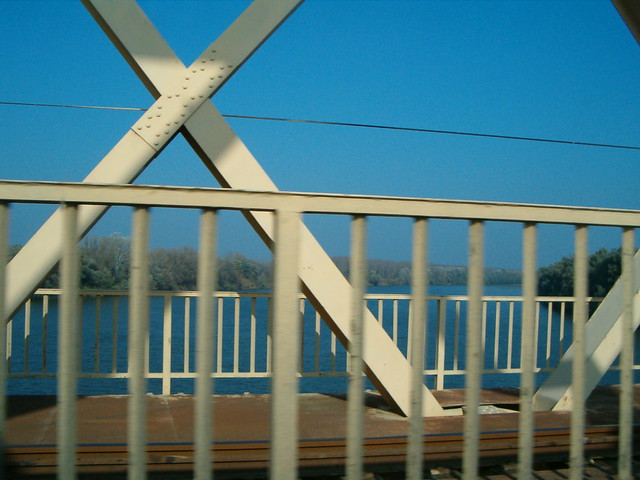 Tiszahíd / Mост на Pека Тиса / The bridge across Tisa River, Zenta (Senta, Сента)