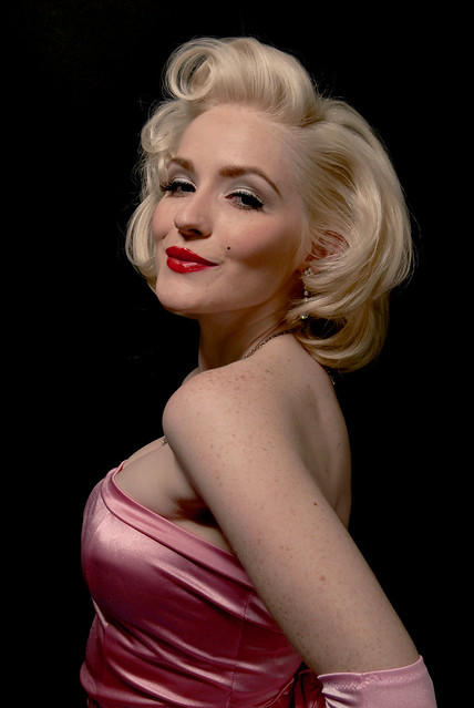 Marilyn Monroe Impersonator Arianna as Lorelei Lee, Diamonds Are A Girl's Best Friend