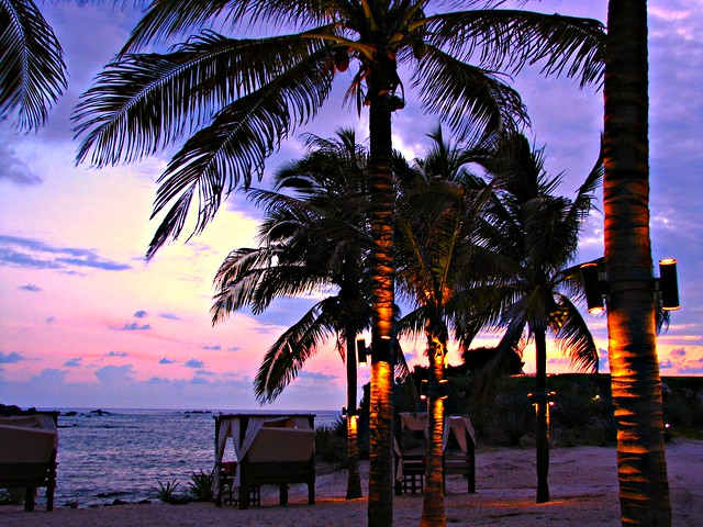 Sunset, Four Seasons Resort, Punta Mita, Mexico