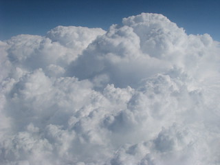 A mountain range of clouds | Billowing clouds created by moi… | Flickr