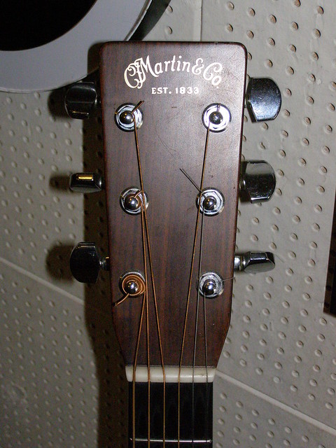 Martin Acoustic Headstock
