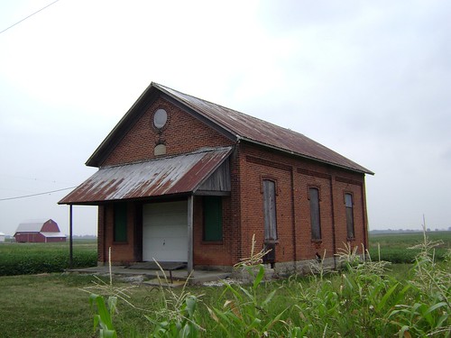 county school ohio house brick abandoned rural one decay room forgotten schoolhouse putnam 1891 ottoville eickholt
