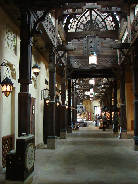 Souk Madinat Jumeirah - Vista interior del shopping