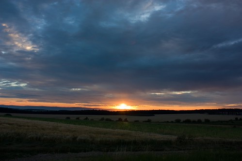 IMG_0749 by VasaXter, Sunrise at countrysidesky sun clouds sunrise landscape